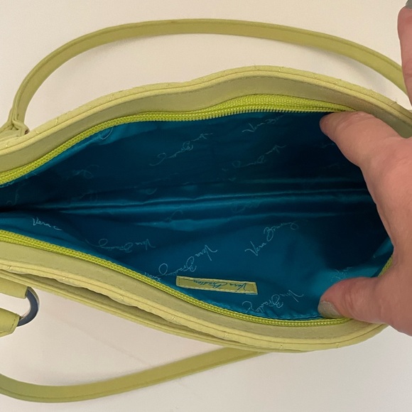 Very Bradley quilted bag in lime - Picture 8 of 8